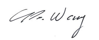 Signature of Dr. Prof. Chin-Kun Wang